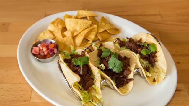 Lentil, Soy Beef or Soy Chicken Taco (3 Pieces).