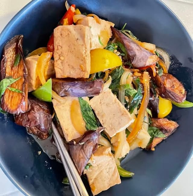 Spicy Eggplant.