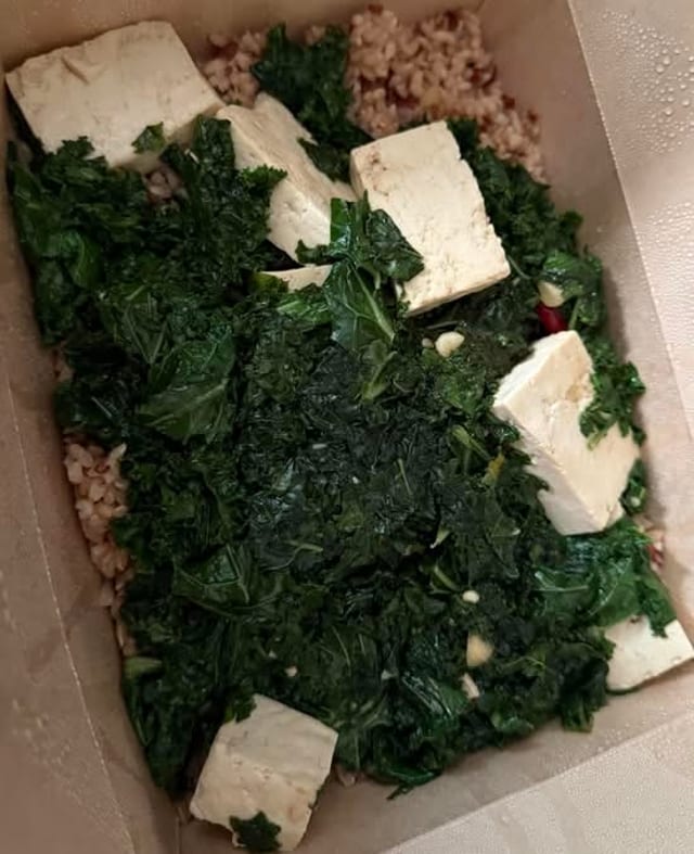 Spicy Hot Kale Bowl.